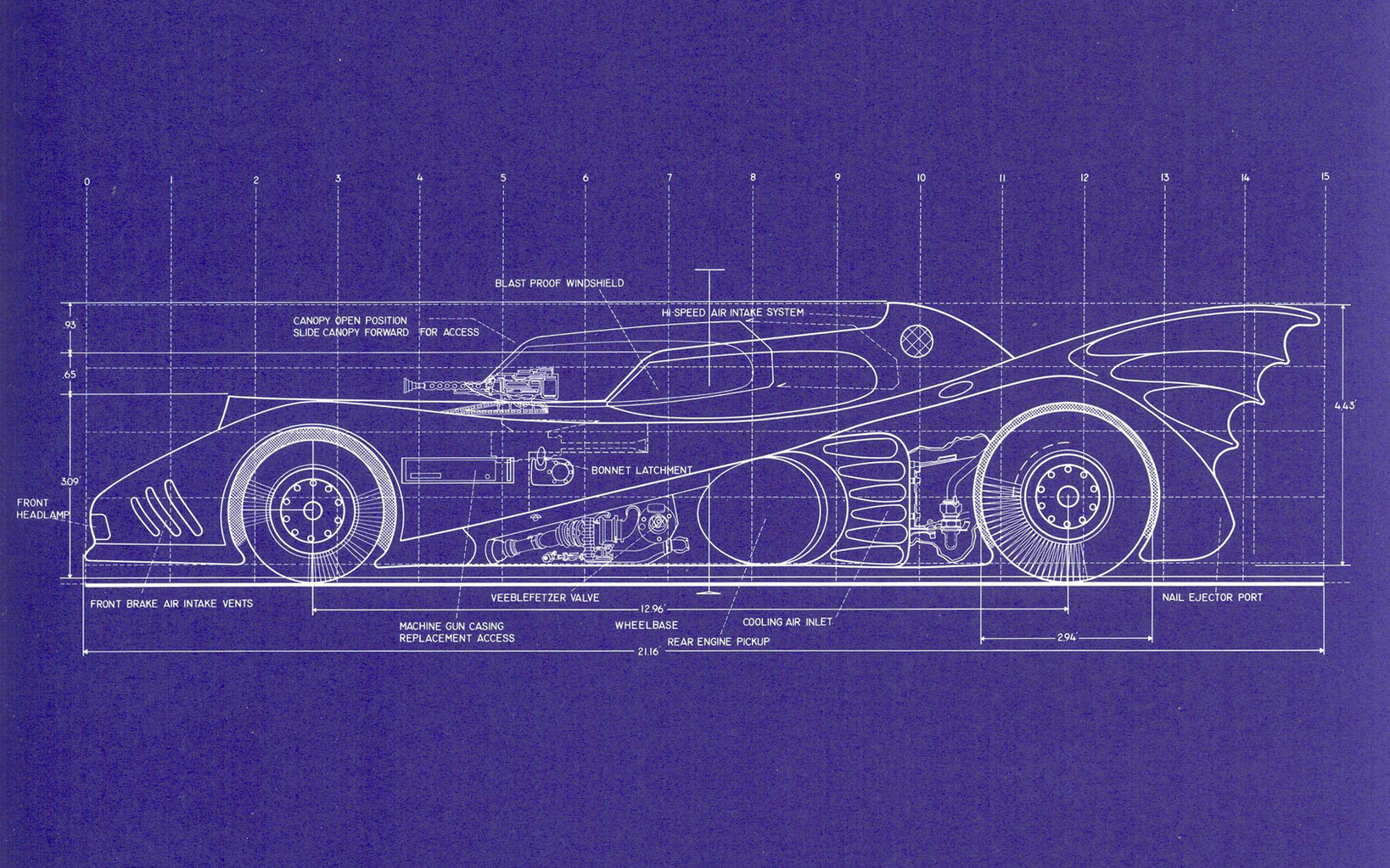  Wallpaper on Batman Cars Blueprints Schematic Batmobile Hd Wallpaper Of Cartoon