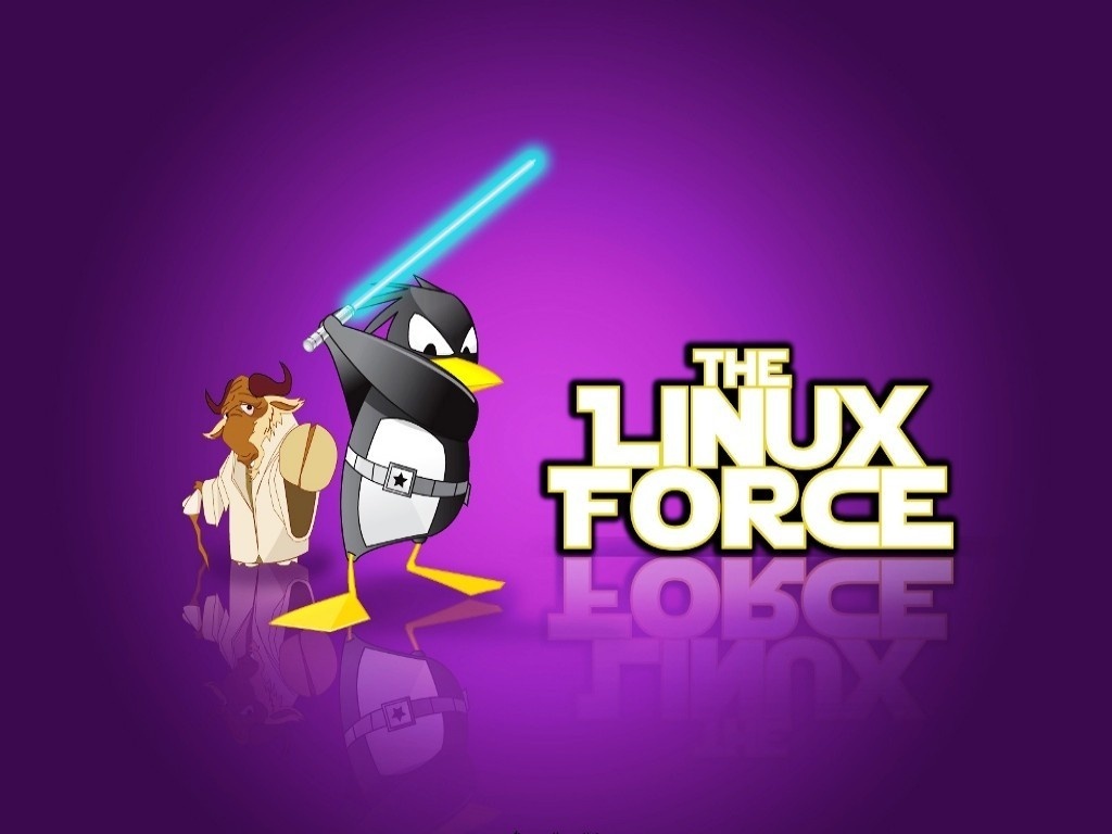  Linux Wallpaper on Linux Tux Jedi Gnu The Force Hd Wallpaper Of Computer   Systems