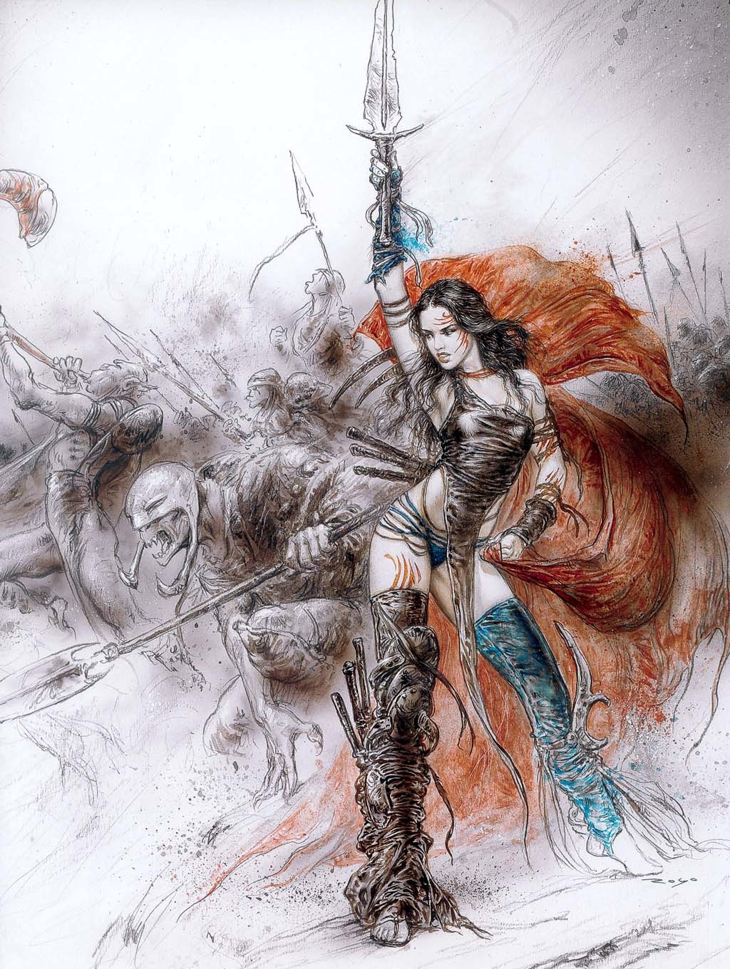  Wallpapers  Desktop on Women Battle Weapons Fantasy Art Armor Artwork Hd Wallpaper Of Girls
