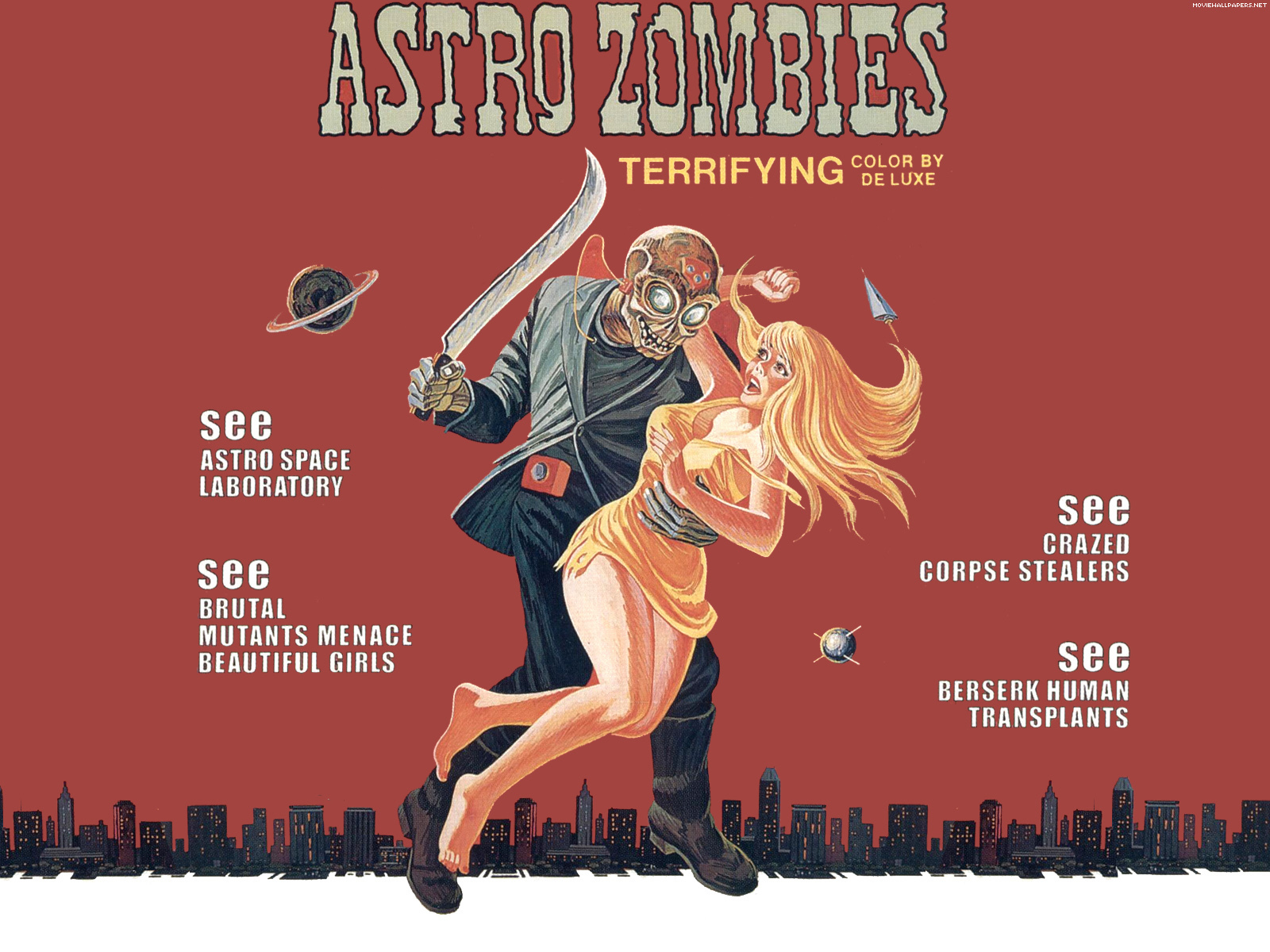 astro zombies poster