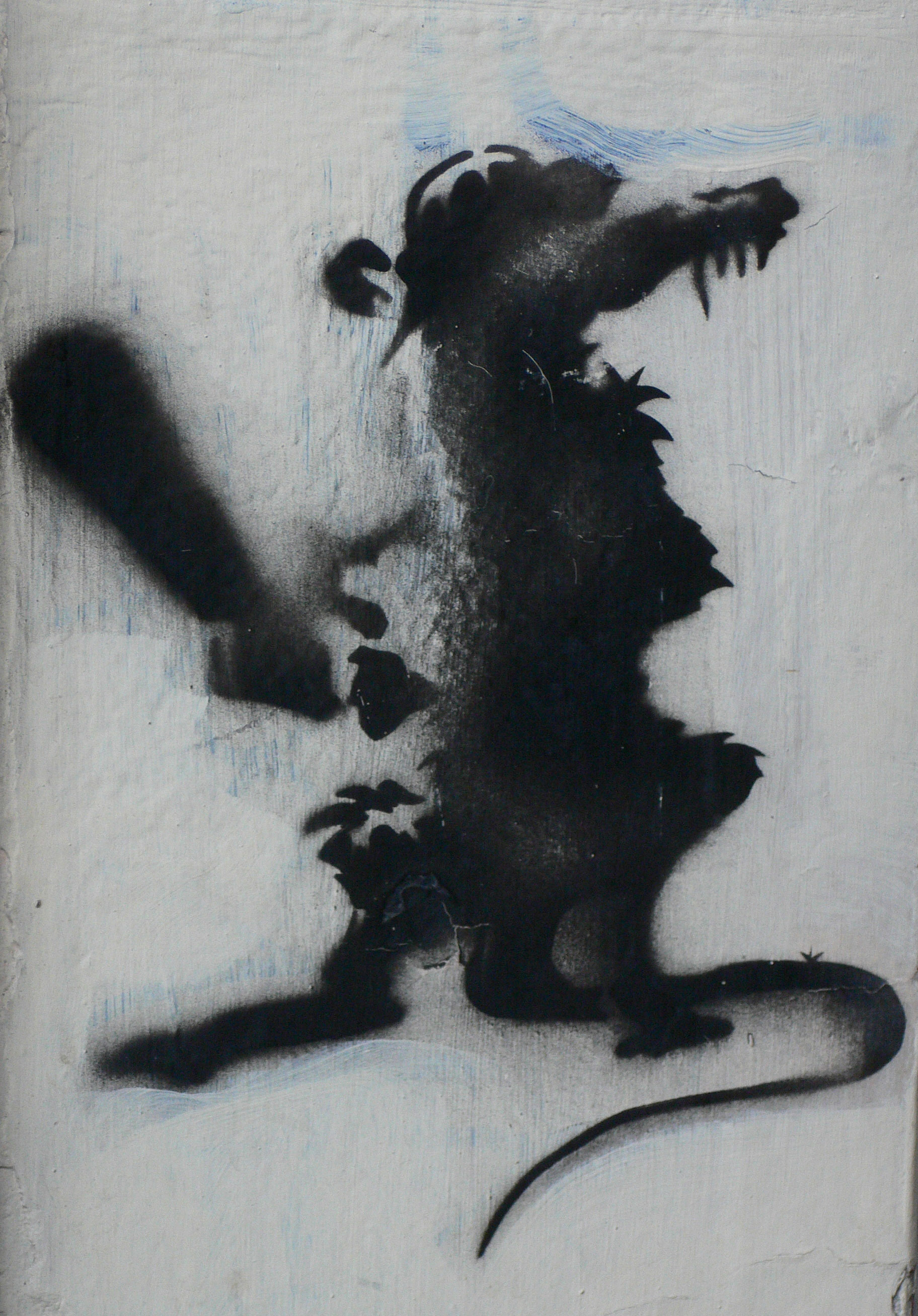 Banksy Rat Wallpaper