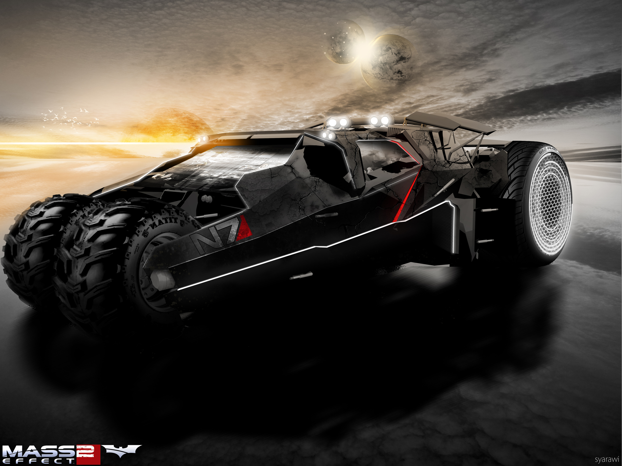 Batmobile Wallpaper