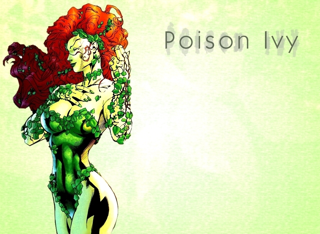 dc comics poison ivy batman desktop 1024x748 wallpaper