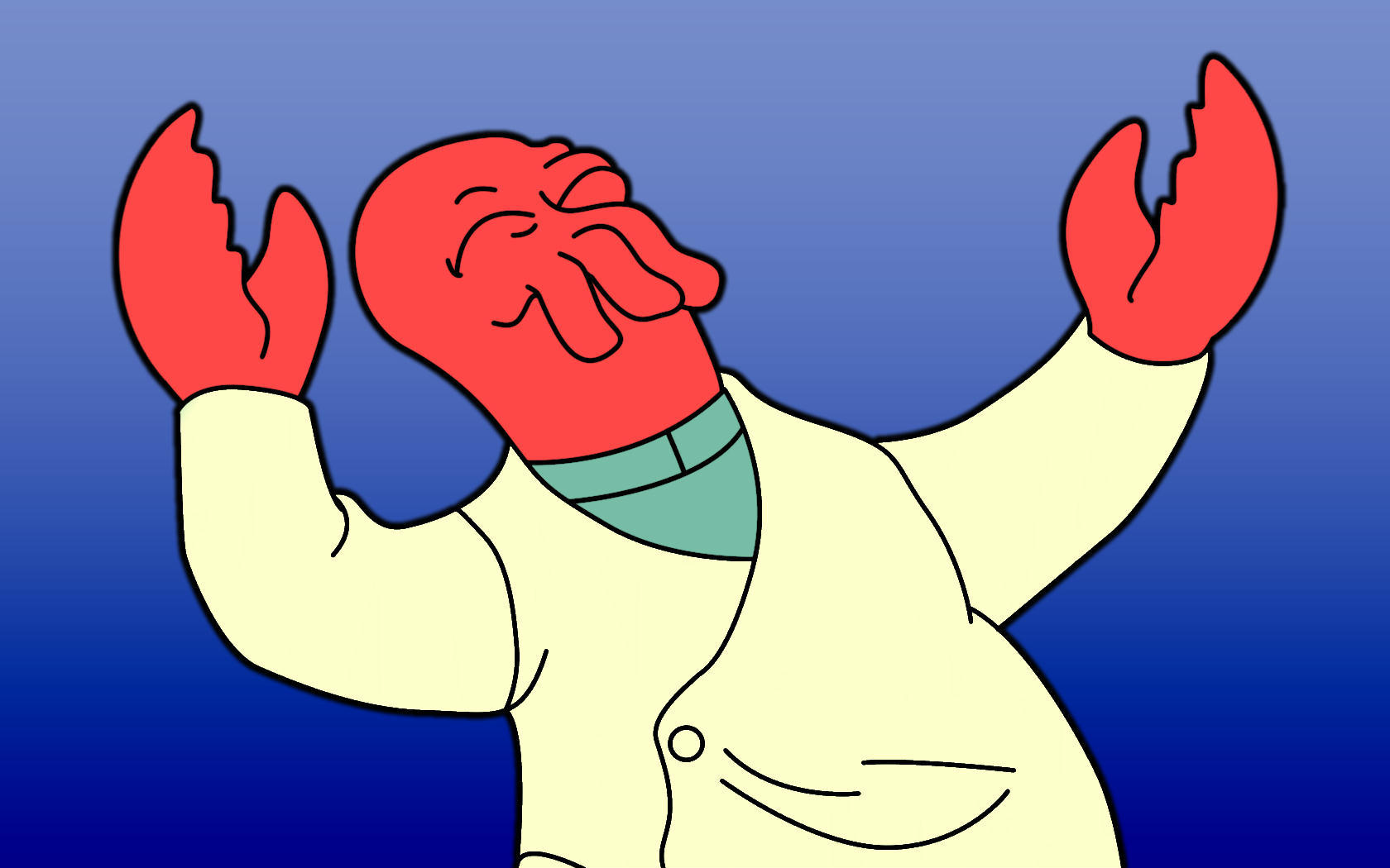 Futurama Zoidberg Wallpaper