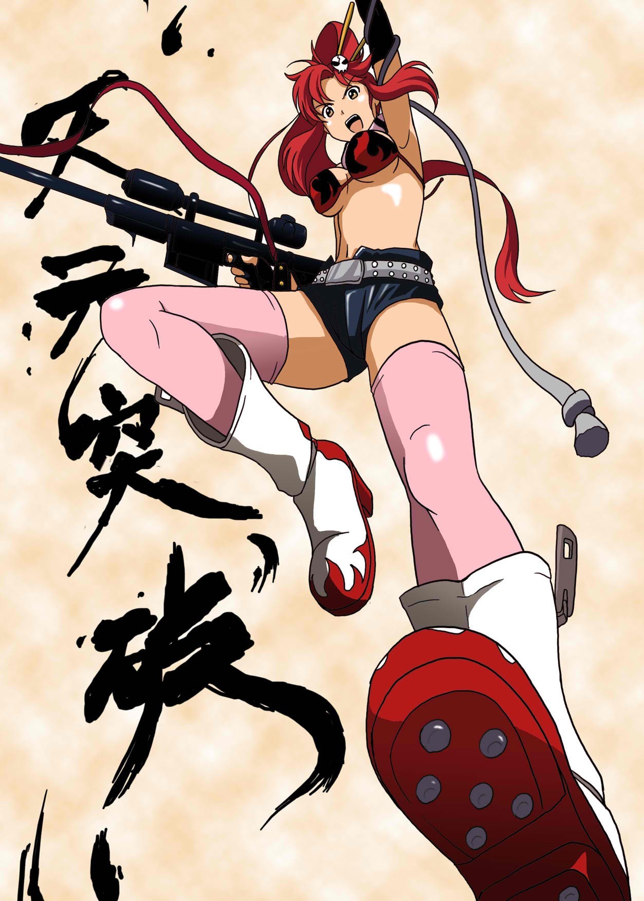 Hentai Tengen Toppa Gurren Lagann Yoko Littner Anime Hd Wallpaper Of