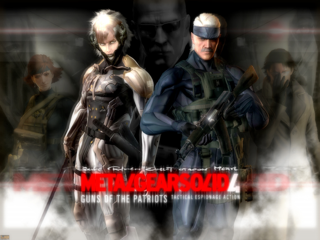 metal gear solid snake raiden