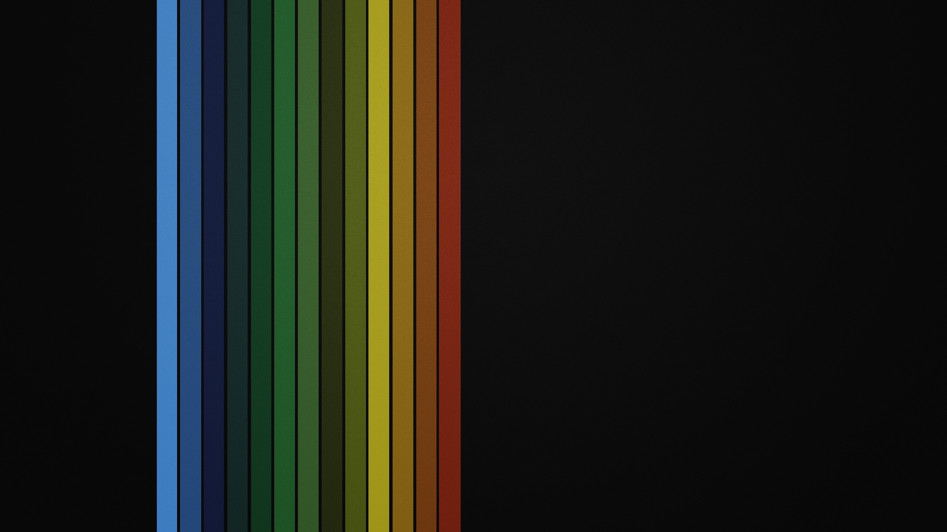 Black Background Rainbow