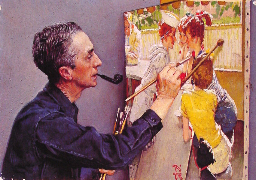 Norman Rockwell Love