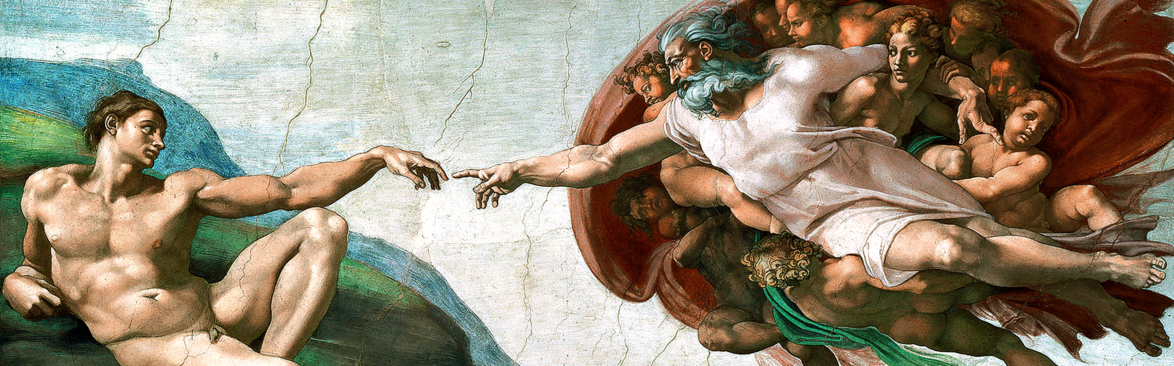 creation painting michelangelo