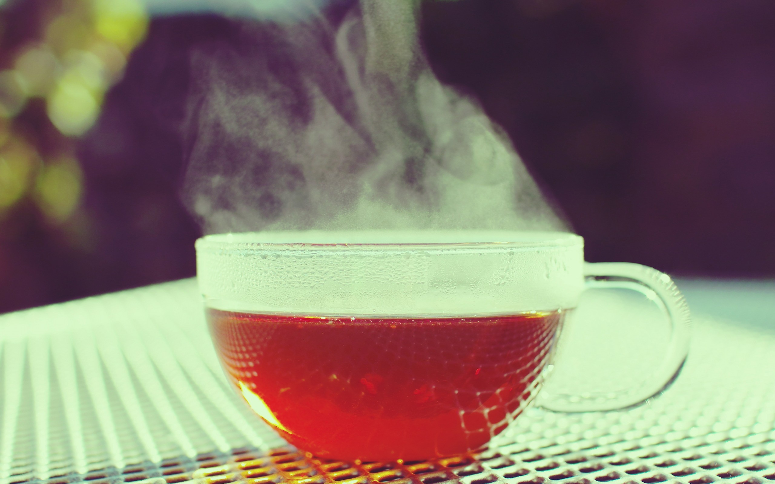 Steaming Tea