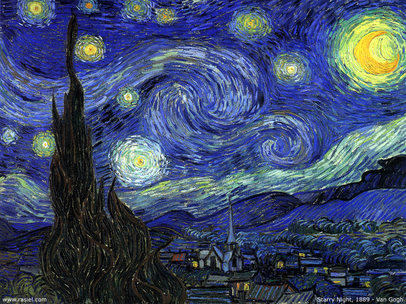 starry night background