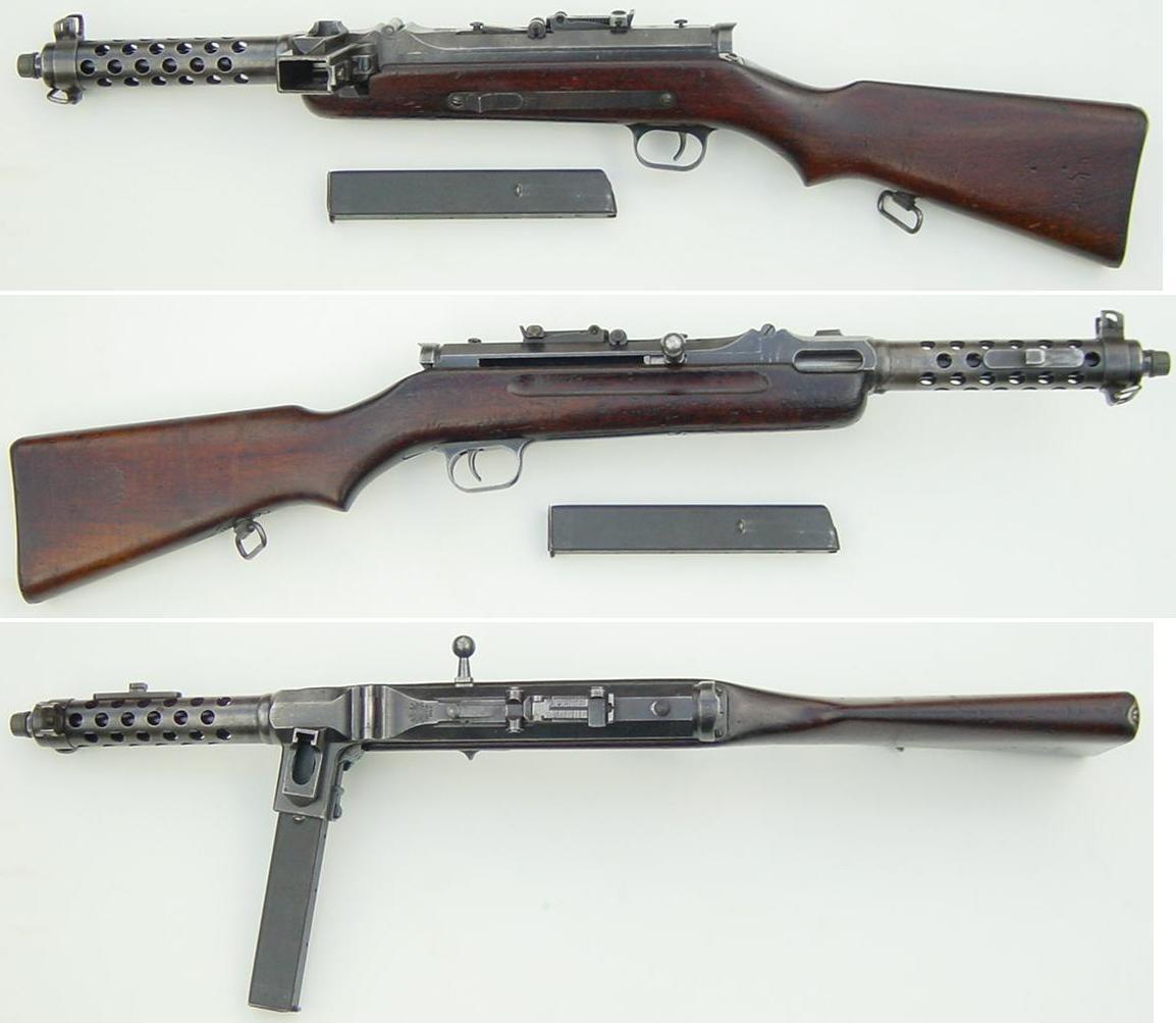 chart of guns