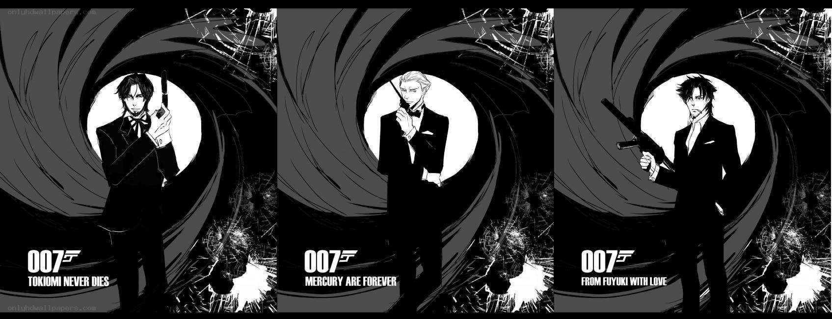 007 anime tribute art
