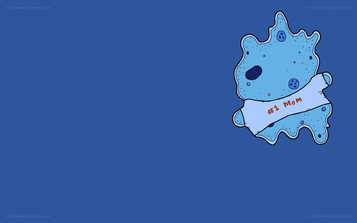 #1 Mom cell illustration
