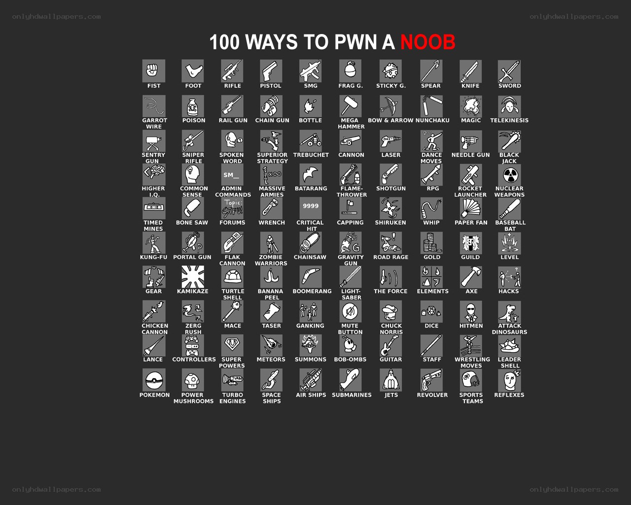 100 Ways to Pwn a Noob
