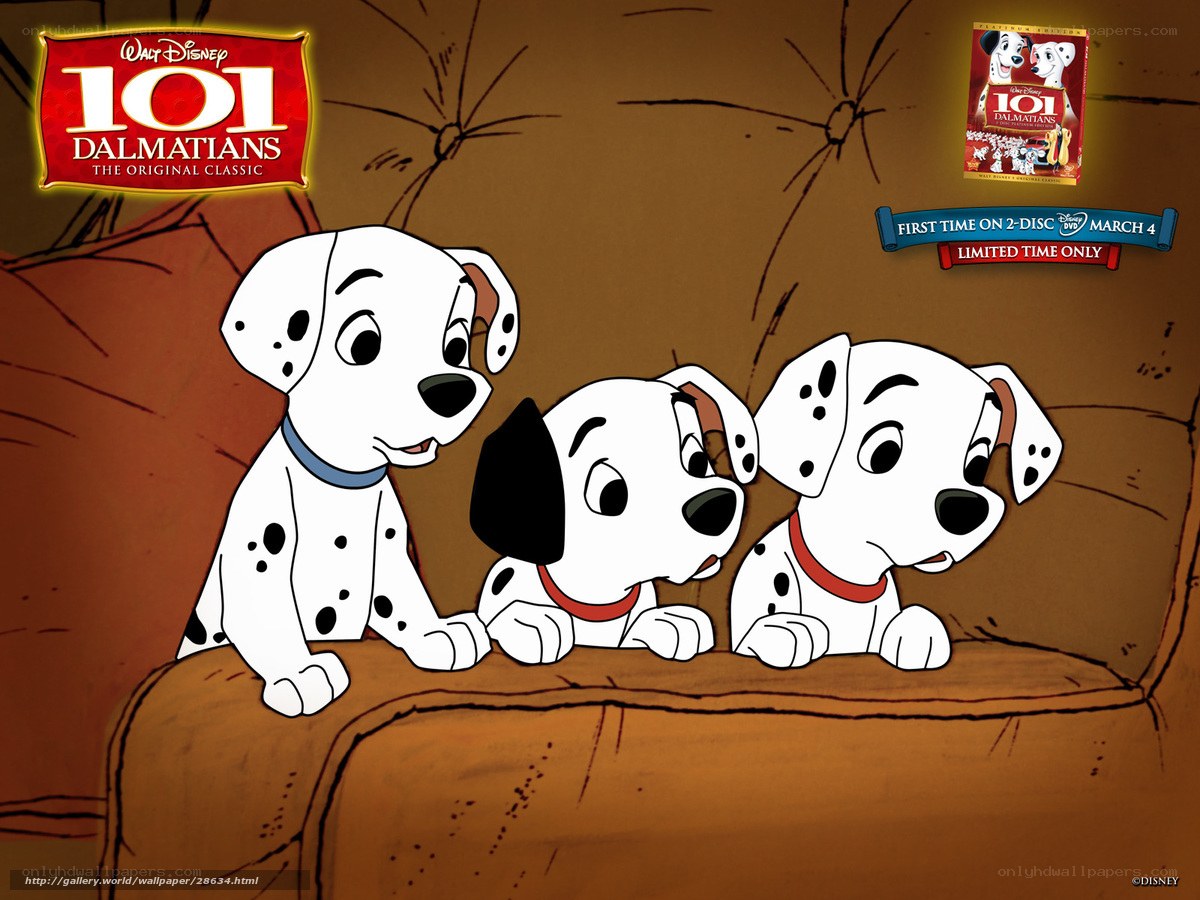 101 Dalmatians puppies