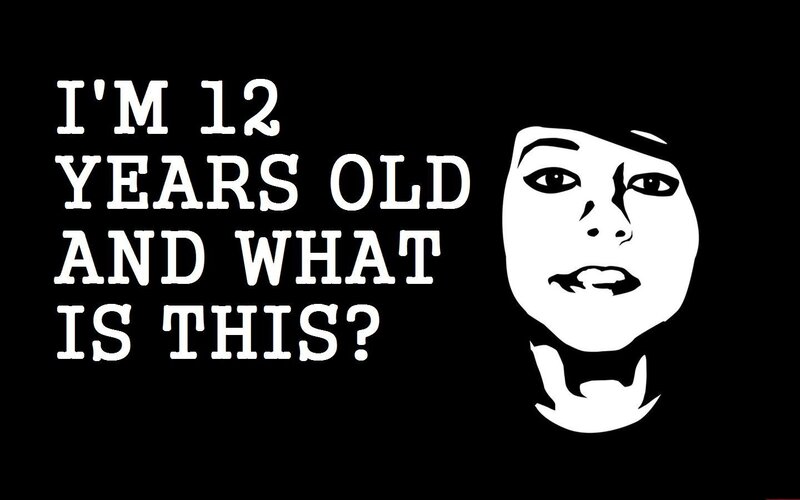 12-year-old confusion
