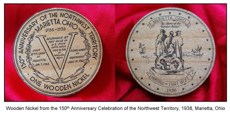 150th Anniversary Wooden Nickel
