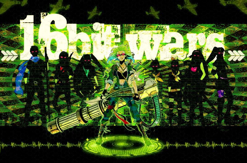 16bit wars character art