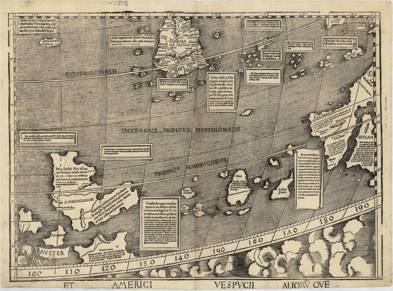 16th-century world map