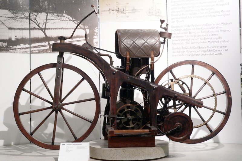 1885 Daimler engine replica