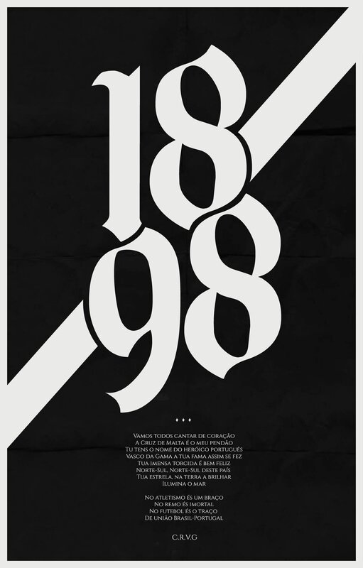 1898 Text on Black Background