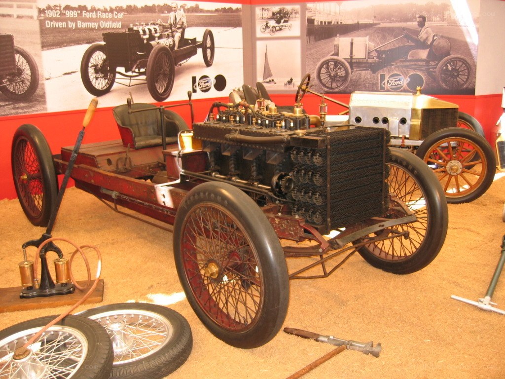 1902 Ford race car exhibit