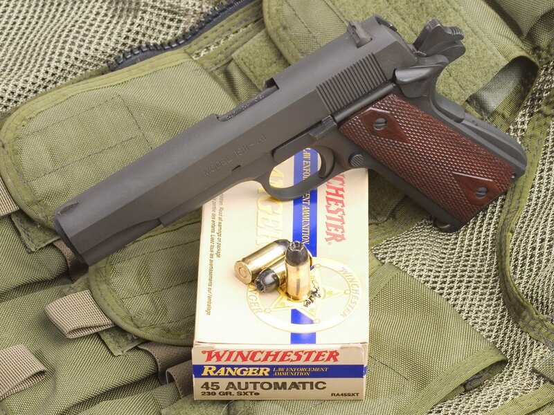 1911 Pistol with Ammunition