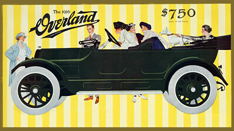 1916 Overland Car