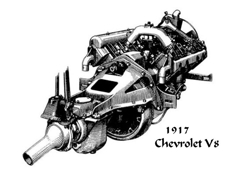 1917 Chevrolet V8 Engine