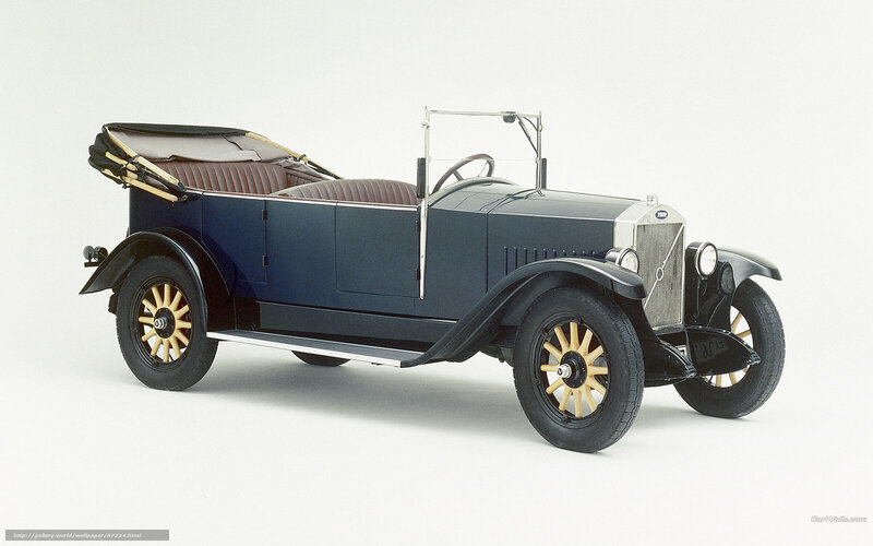 1920s vintage convertible car