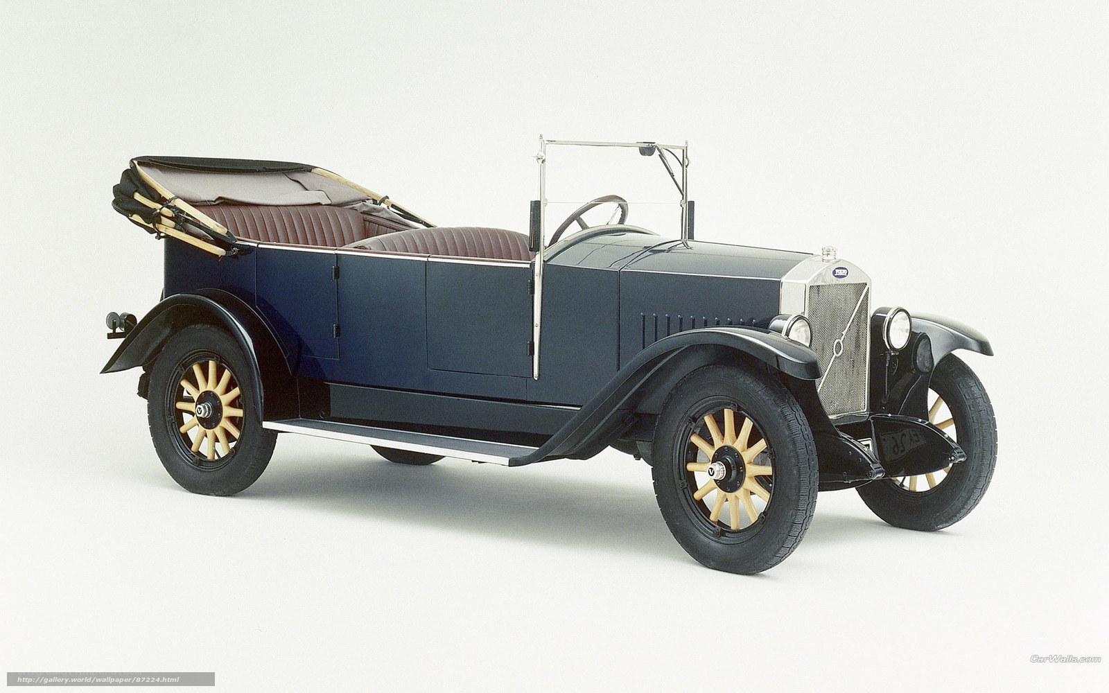 1920s vintage convertible car