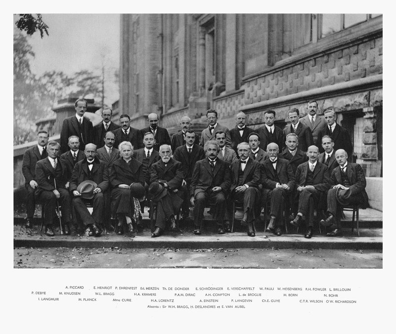 1927 Solvay Conference group photo