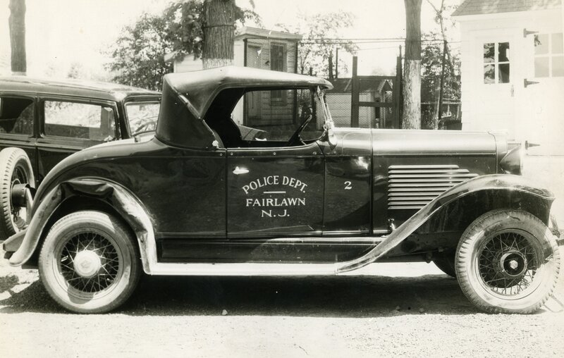 1930s police car in Fairlawn