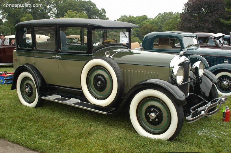 1930s vintage car on display