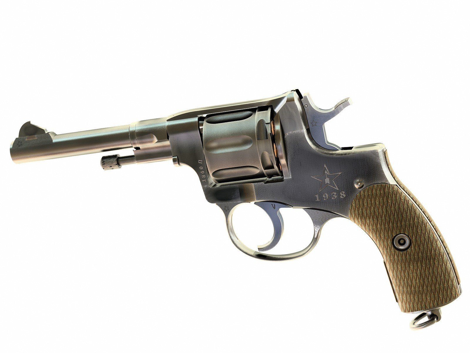 1938 Russian revolver