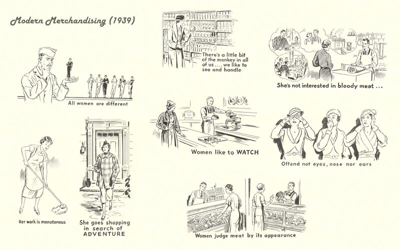 1939 merchandising illustrations