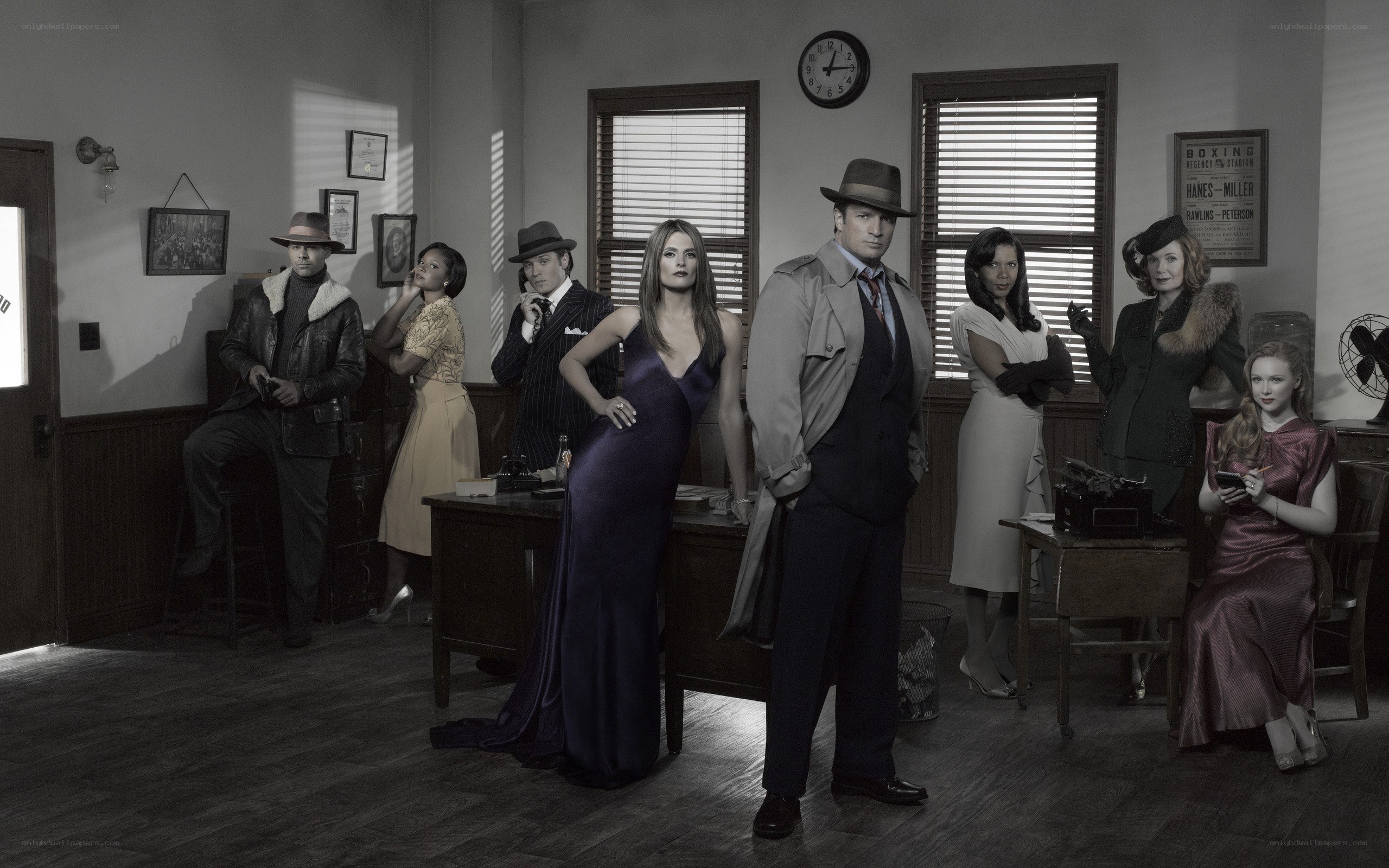 1940s detective cast photo