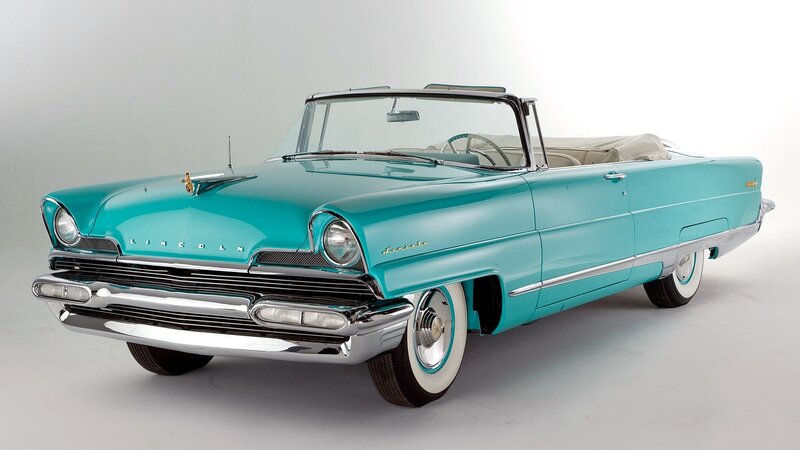 1956 Lincoln convertible