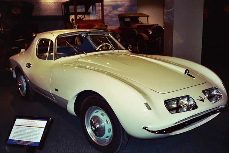1957 BMW 507 in museum