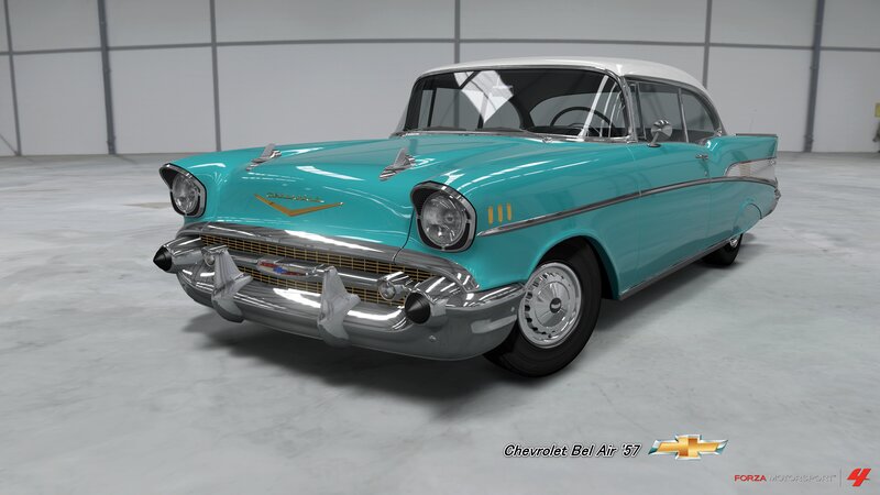 1957 Chevrolet Bel Air — Teal