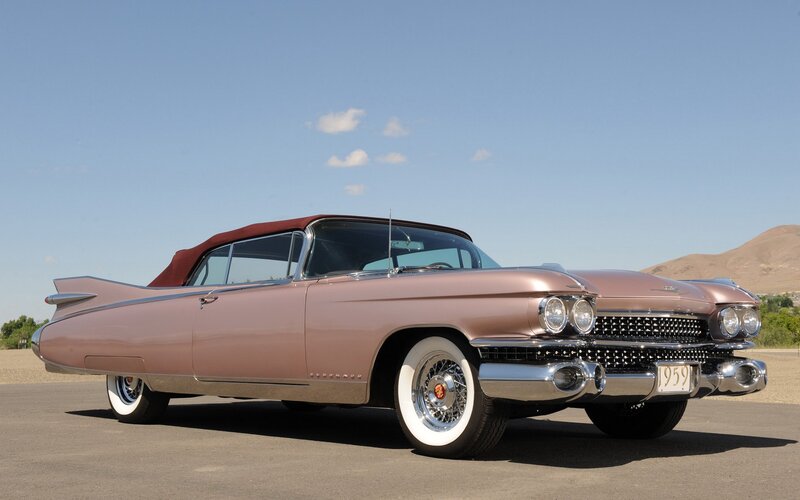 1959 Cadillac Convertible — Pink, Serene