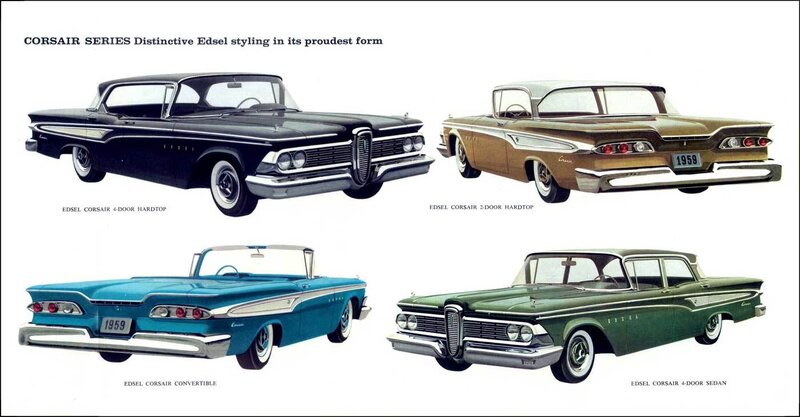 1959 Edsel Corsair series