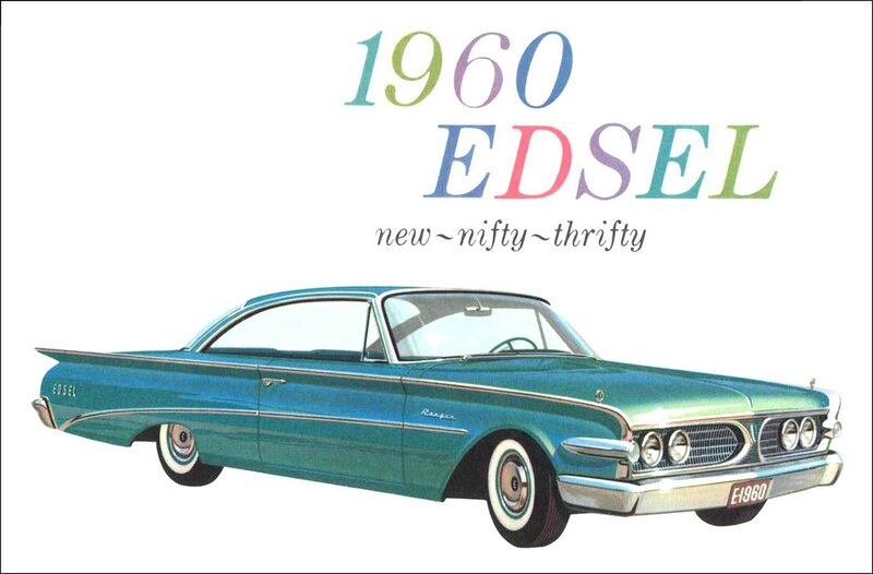 1960 Edsel Ranger car