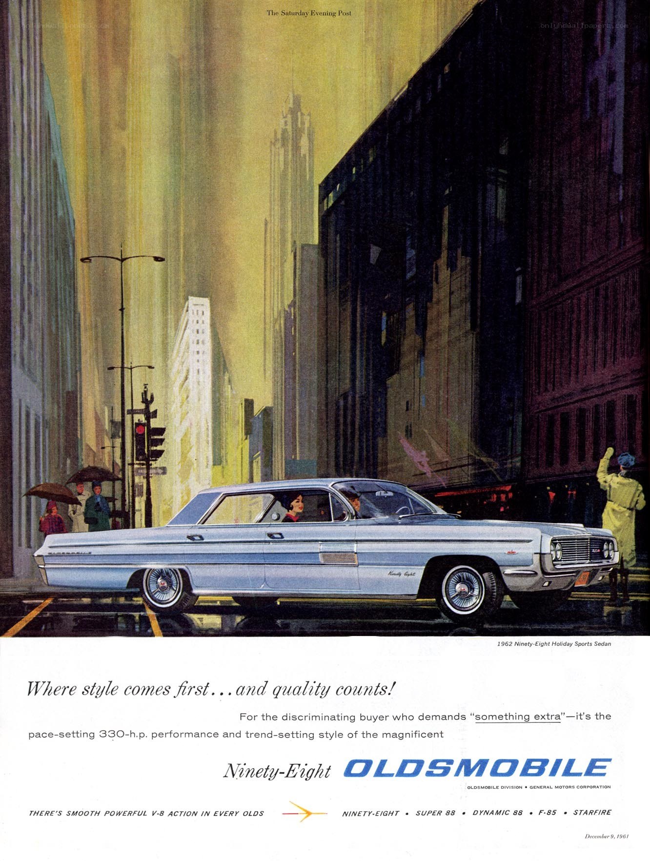 1962 Oldsmobile ad
