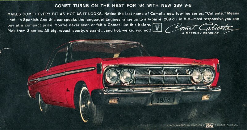 1964 Comet Caliente ad