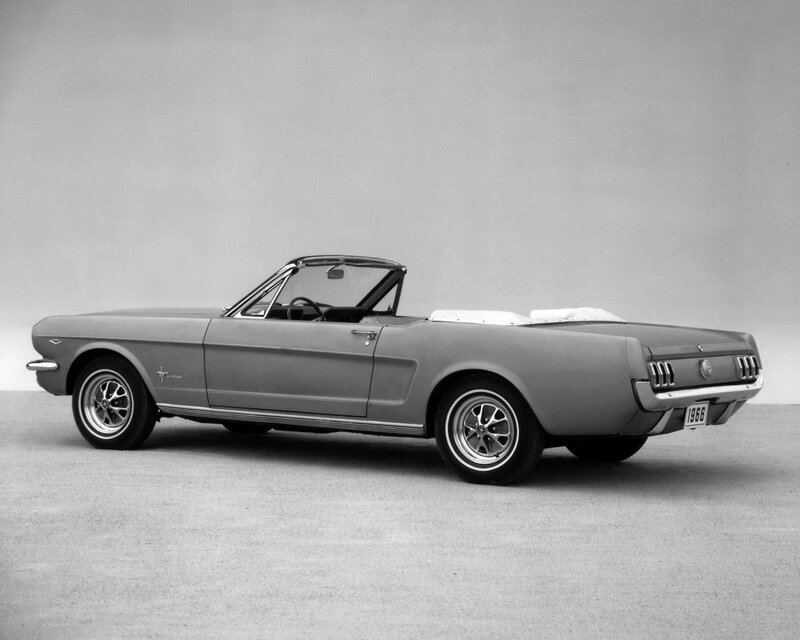 1966 Ford Mustang Convertible — Gray