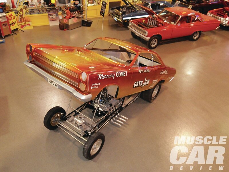 1966 Mercury Comet Drag Car — Red