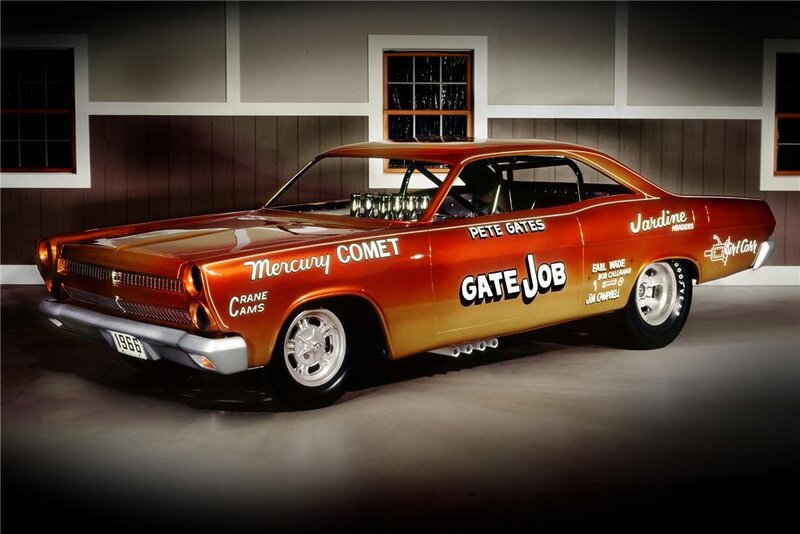 1966 Mercury Comet Drag Car