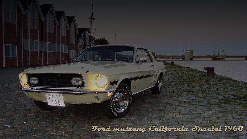 1968 Ford Mustang California Special